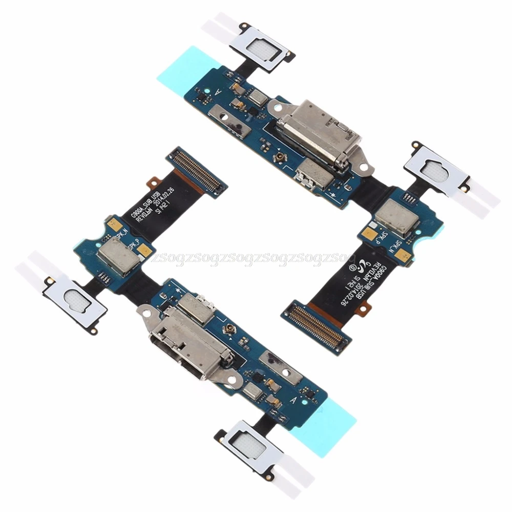 

Micro USB Port Charging Outlet Dock Connector Replacement Flex Cable for Samsung Galaxy S5 G900F G900A Microphone Au09 19