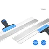 Home Wall Curved Handle Multifunctional Decoration Stainless Steel 600mm Square Notched Trowel For Large Format Tiles 5