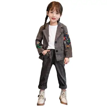 

Girls Clothes Set Embroidery Flower Teenage Girls Clothing Casual Clothes For Girls Teenage Kids Girls Clothes 6 8 10 12 13 Year