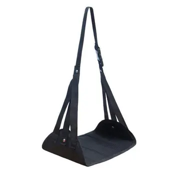 

Airplane Adjustable Flight Portable Prevent Swelling Relaxed Office Hanging Long Travel Home Footrest Hammock Leg Memory Foam