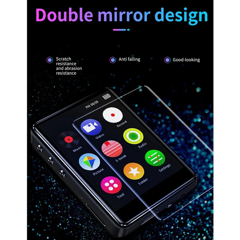 X62 Full Sn MP3 плеер Bluetooth 5 0 HiFi музыкальный студенческий ультра тонкий Loseless o USB 2 8G