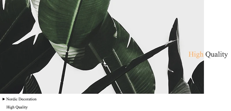 Monstera банановый лист зеленый постер с растением стена в скандинавском стиле Художественная холст растительная печать, современная живопись картина для оформления дома