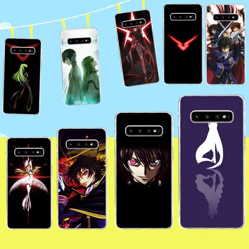 CUTEWANAN аниме код Geass Lelouch горячая оболочка Оболочка Чехол для телефона Samsung S9 plus S5 S6