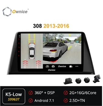 

Ownice 360 Panorama 6Core Android 7.1 Car DVD GPS ForPeugeot 308 2013 2014 2015 2016 GPS Car Head Unit Radio 4G LTE DSP