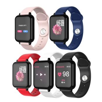 

Bluetooth Smart Watch Men Women Blood Pressure Monitor Waterproof Fitness Tracker Bracelet Heart Rate Smartwatch For Android IOS
