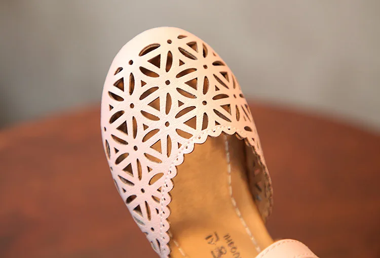 New Summer Autumn Children Shoes Girls Sandals Breathable Princess Leather Shoes for Wedding Party Girls Sport Shoes Dance Shoes
