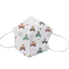 3D Children Disposable Mask For Face Independent Packaging 4 Layer Security Protection Baby Anti-dust Mascarillas faciales 2