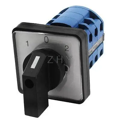 

AC 660V 12A 1-0-2 Position Rotary Universal Changeover Combination Switch