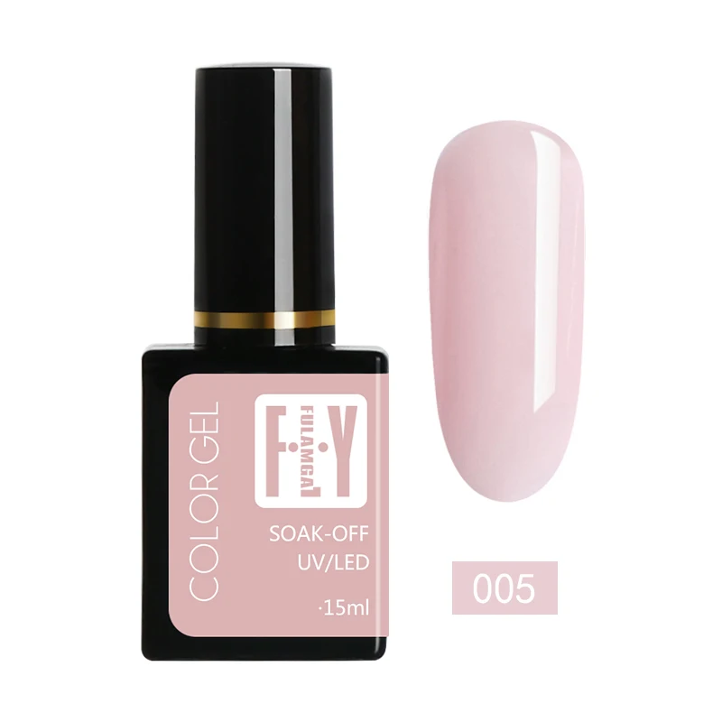 1 шт. набор гелевых лаков! полупостоянная гель uv Vernis светодиодный Гель-лак био-Гели Soak Off Nail Art Лаки Гибридный Гель-лак для ногтей гель лак для ногтей - Цвет: 005