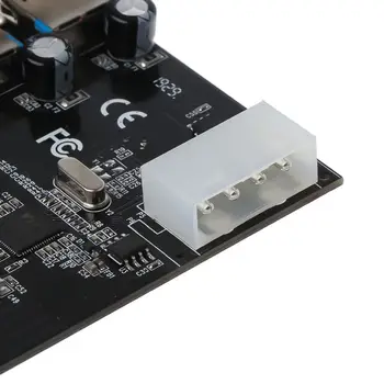 

4 Port PCI-E to USB 3.0 HUB PCI Express Expansion Card Adapter 5 Gbps Speed H05A