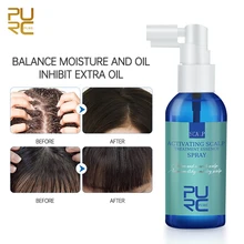 

PURC Scalp Treatment Spray Remove Dandruff Anti Itch Essence Prevent Hair Loss Oil Control Hair Care Products for Women 60ml