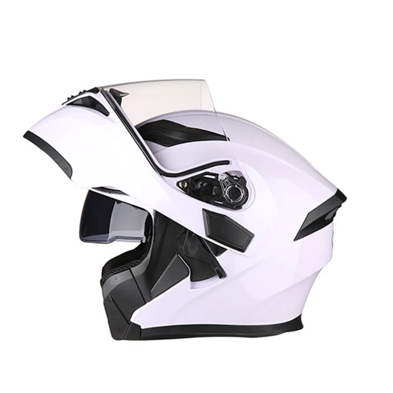 Мотоциклетный шлем, полнолицевой, Bluetooth, для мотокросса, дорожный, Capacete, Акула, шлем, Cascos Para, мото, для ночной езды, сигнальная вспышка, полоса xl - Цвет: 11