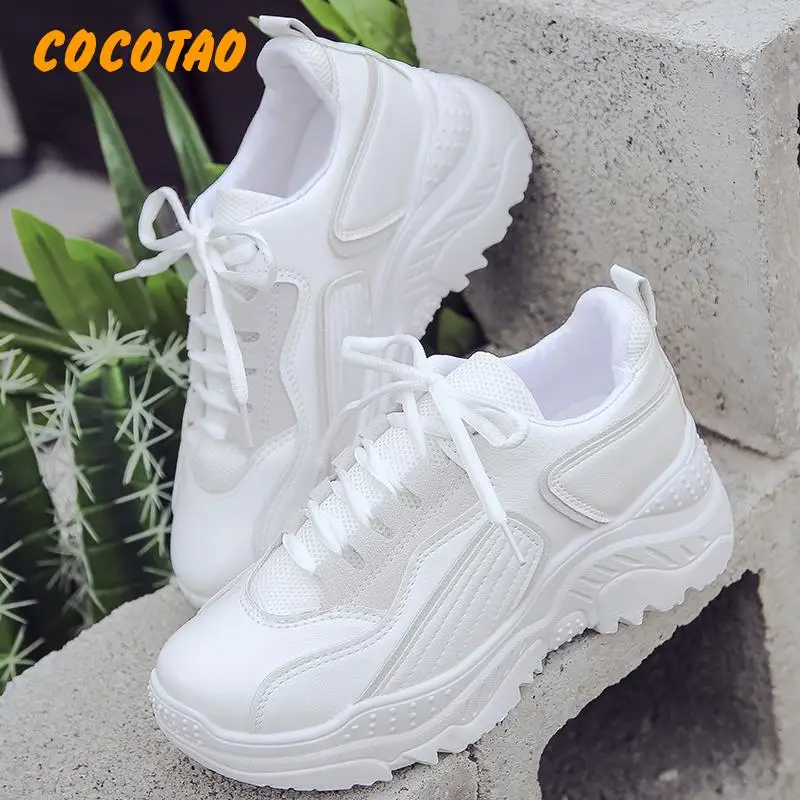 

Torre Shoes Women Fall New Web Celebrity Super Fire Ins Han Edition Students Little White Joker Leisure Sports Shoes Woman