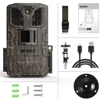 

WIMIUS 1080P Infrared Hunting Camera 16MP 940nm IR Led Night Vision Motion Detection Waterproof Wildlife Hunting Trail Camera