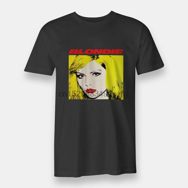Мужская черная футболка Blondie Ever |