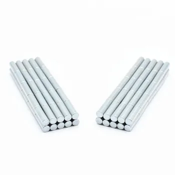 

NdFeB Magnetic Rod Dia. 3.18x9.53 mm NdFeB Magnet 1/8" x 3/8" Powerful Neodymium Rare Earth Permanent Lab magnets 50-2000pcs