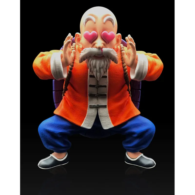 17 см мультфильм Dragon Ball Doppelherz Мастер Роши Улун Shenron GK статуя бойфренда подарок ПВХ модель игрушки M3578 - Цвет: Многоцветный
