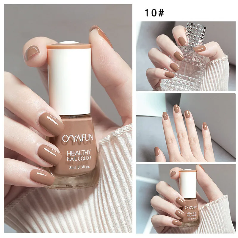 Quick Dry Glitter & Matte Waterproof Nail Polish