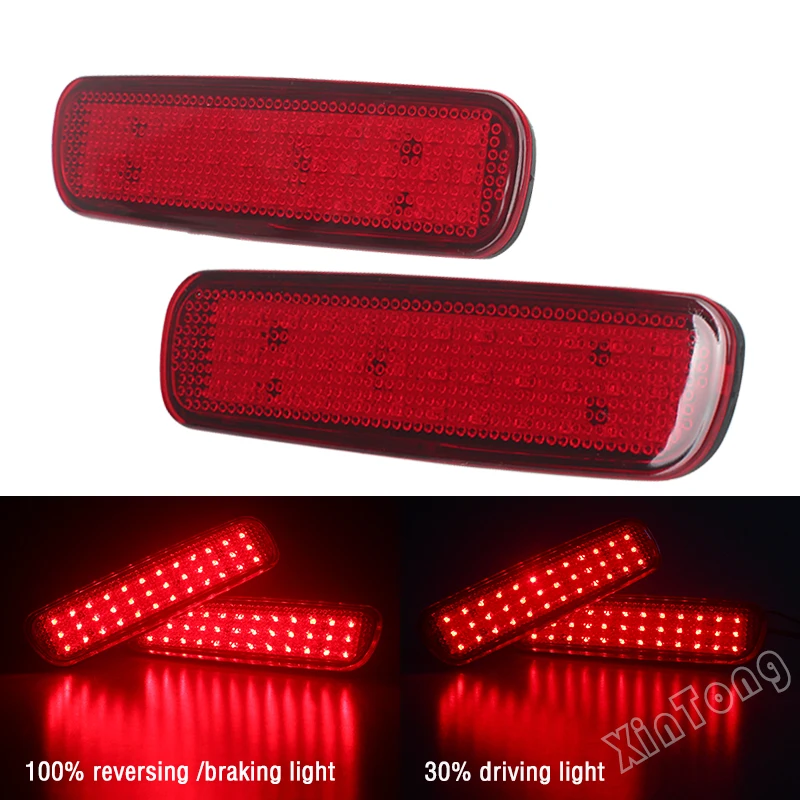 Reflector Trasero Para Toyota Land Cruiser Prado 120 Y 4Runner – Lado Del Conductor, Plug And Play, Garantía De 1 Año
