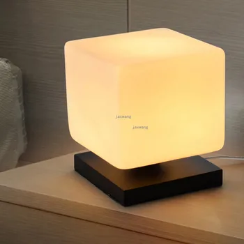 

Nordic LED Glass Table Lamp Bedside Lamp Lighting Light Fixtures Table Lamps for The Bedroom Creative Simple Home Deco Desk Lamp