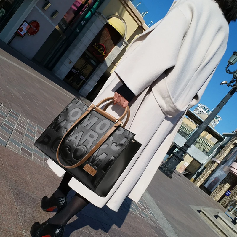 NEW Women's Handbag Women Leather Handbags Bags For Women Bags Designer Luxury Handbags Crocodile Lady Hand Bags Bolsa Feminina