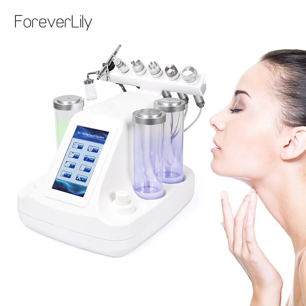 

ForeverLily 6 In 1 Facial Bubble Machine Skin Rejuvenation Mouisture Dead Skin Removal Tightening Deep Clean For Beauty Salon