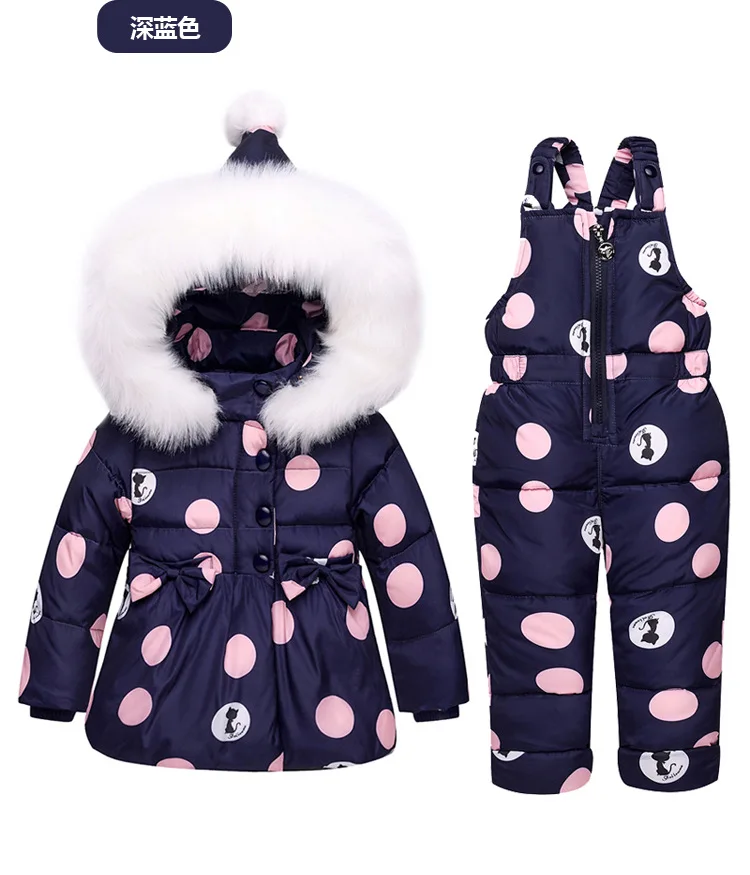 WEPBEL/детская одежда; пуховое пальто для девочек; Детский Теплый зимний комбинезон для малышей; Верхняя одежда; комбинезон; комплект одежды; Детские Зимние куртки в русском стиле