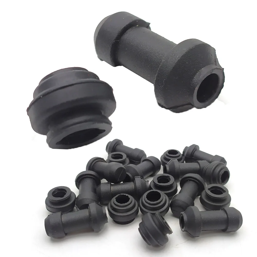 Motorcycle Scooter Brake Upper and Lower Pump Caliper Shock Absorber Sleeve Dust Cover Rubber Disc Brake Pump Waterproof Cap