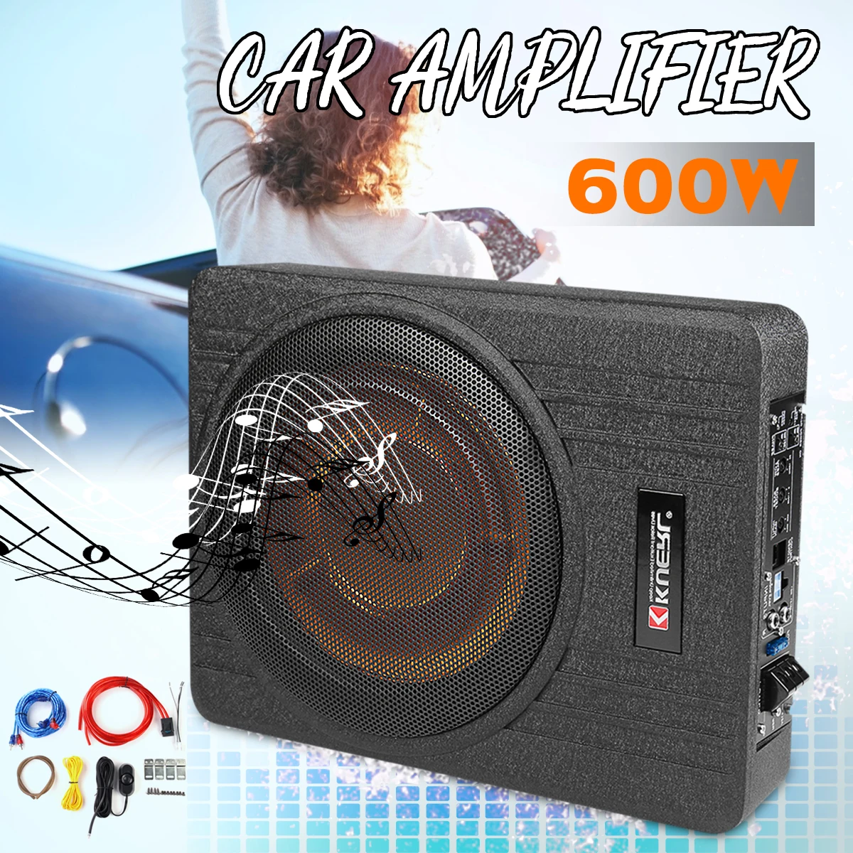 10 Cal 600W samochód pod siedzeniem głośnik Subwoofer pojazd super cienki aktywny Subwoofer Sub wzmacniacz Auto zamknięty System subwoofera 10 Cal 600W samochód pod siedzeniem głośnik Subwoofer pojazd super cienki aktywny Subwoofer Sub wzmacniacz Auto zamknięty System subwoofera