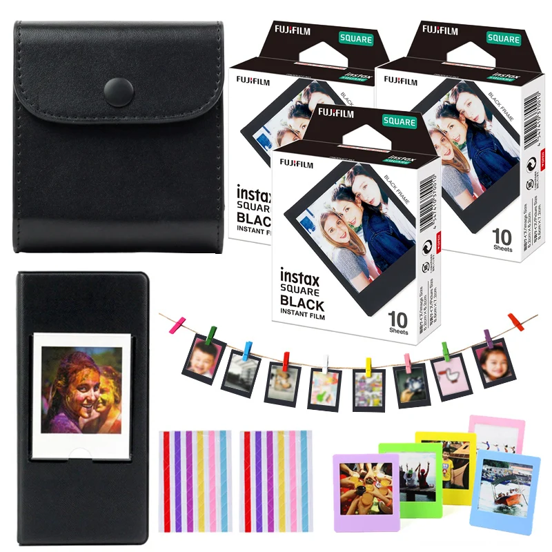 Набор аксессуаров для фотоаппарата Fujifilm Instax Square SQ20 SQ10 SQ6 | Электроника
