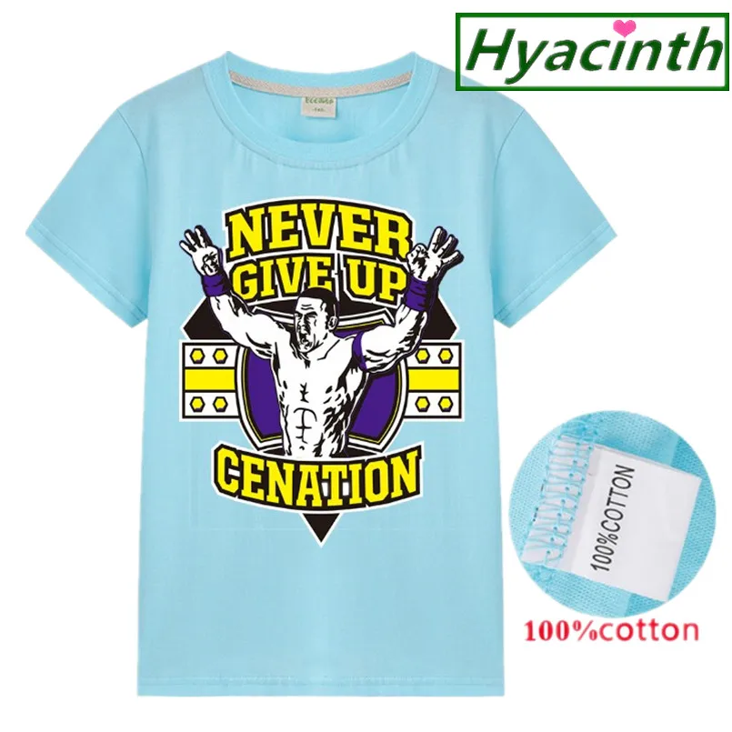 WWE John Cena/детская футболка Топы для маленьких девочек, хлопковая футболка одежда для маленьких мальчиков, футболка с изображением истории игрушек Рождественская Одежда для мальчиков