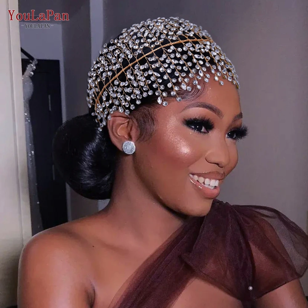 YouLaPan HP258 Silver Rhinestone Crown Bridal Headpieces Luxury Crystal Wedding Tiara Women Headband Hair Accessories Headwear hair accessories,bridal hair accessories,crown headband