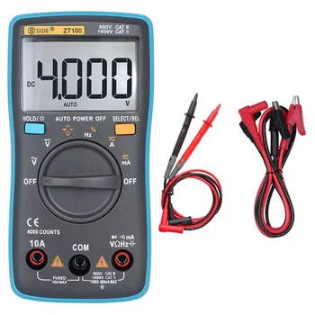 

T1101 test clamp + zt100 digital multimeter 4000 word multifunction meter with capacitance frequency universal meter