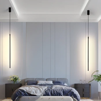 

Modern LED Pendant Light Minimalist Pendant Lamp Indoor Lighting Home Decoration Reading Bedroom Hanglamp Dining Room Lights