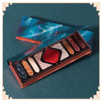 

Chinese Style Luxurious Glitter Eyeshadow Matte Shimmer Palette Long Lasting Mineral Powder Cosmetics EyeShadow Highlight Blush