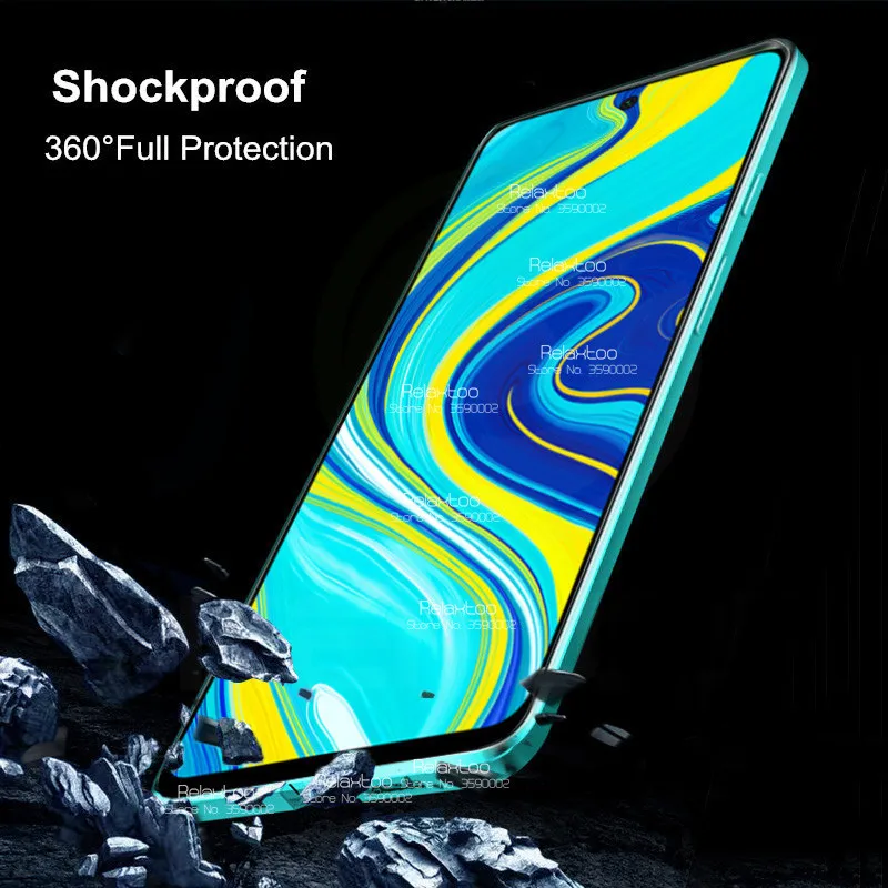 360° Magnetic Flip Cover case For xiaomi redmi note 9 phone cases on redmy readmi redme note9 nota not 9 protective Glass coque 360° Magnetic Flip Cover case For xiaomi redmi note 9 phone cases on redmy readmi redme note9 nota not 9 protective Glass coque