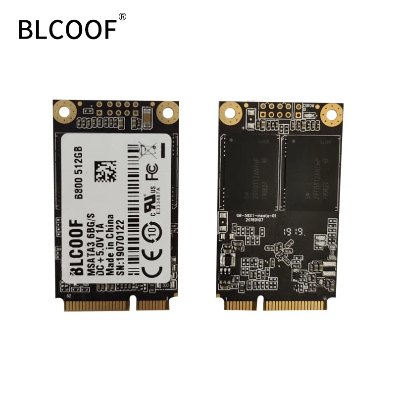  MSATA zu sata SSD 512GB Mini Interne Solid State Drive Festplatte SSD BLCOOF Für Laptop und desktop