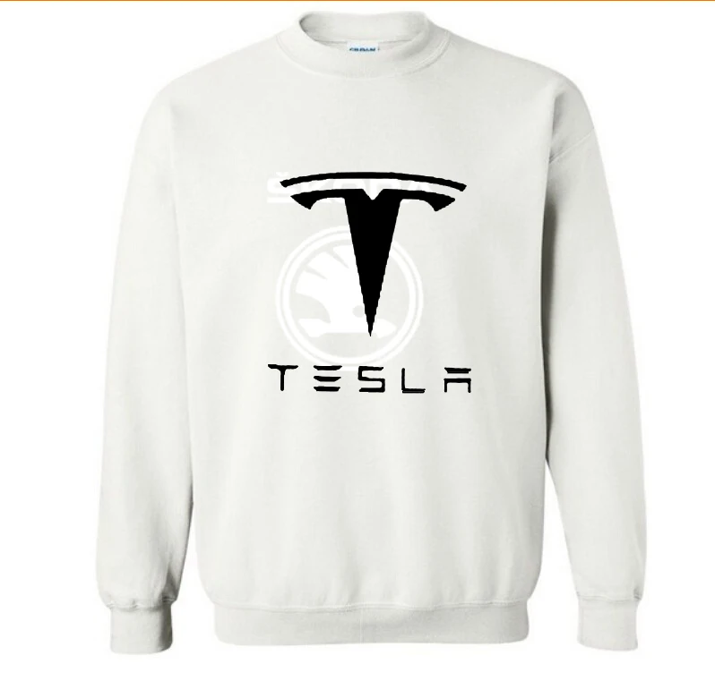 Новые модные хлопковые мужские толстовки с капюшоном с логотипом Tesla, флисовый пуловер с круглым вырезом, толстовки в стиле хип-хоп, Harajuku, уличная одежда для мужчин