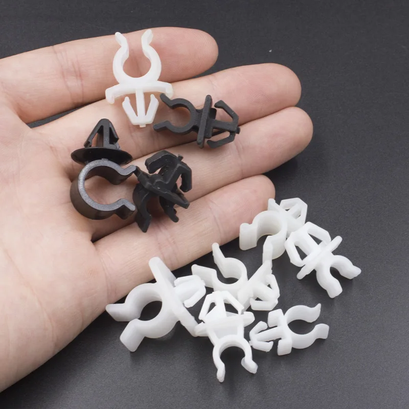20 PCS Car Fastener Hood Bonnet Prop Rod Support Clip nylon plastic retainer for Toyota Nissan Benz Hyundai Honda