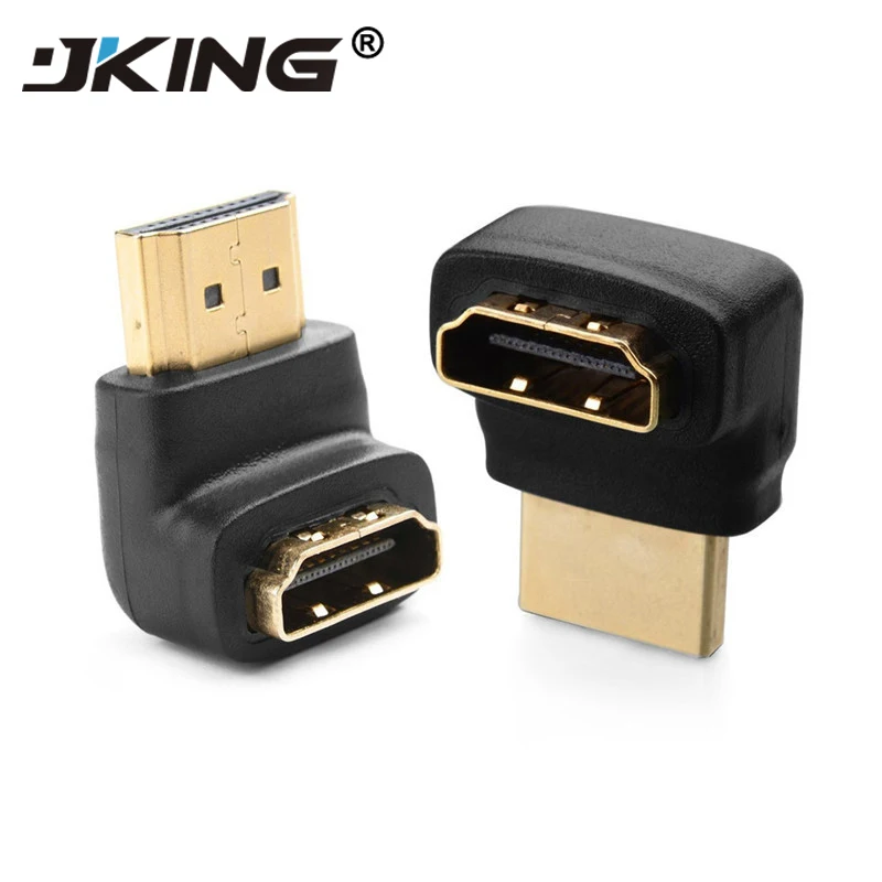 Hdmi-кабель, адаптер преобразователей 270/90 градусов угол HDMI мужчина к HDMI Женский для 1080P HDTV Переходный кабель конвертер удлинитель