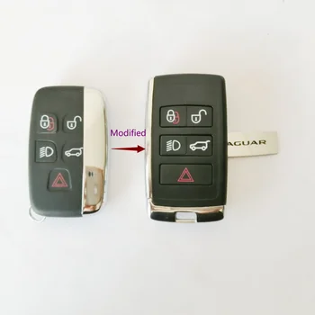 

With Logo for Jaguar F-Pace F-Type XE XF XJ Upgraded Remote Key Shell Case