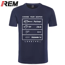 Camiseta engraçada do computador c, linguagem java, programadora, para homens, manga curta, gola redonda, algodão, java