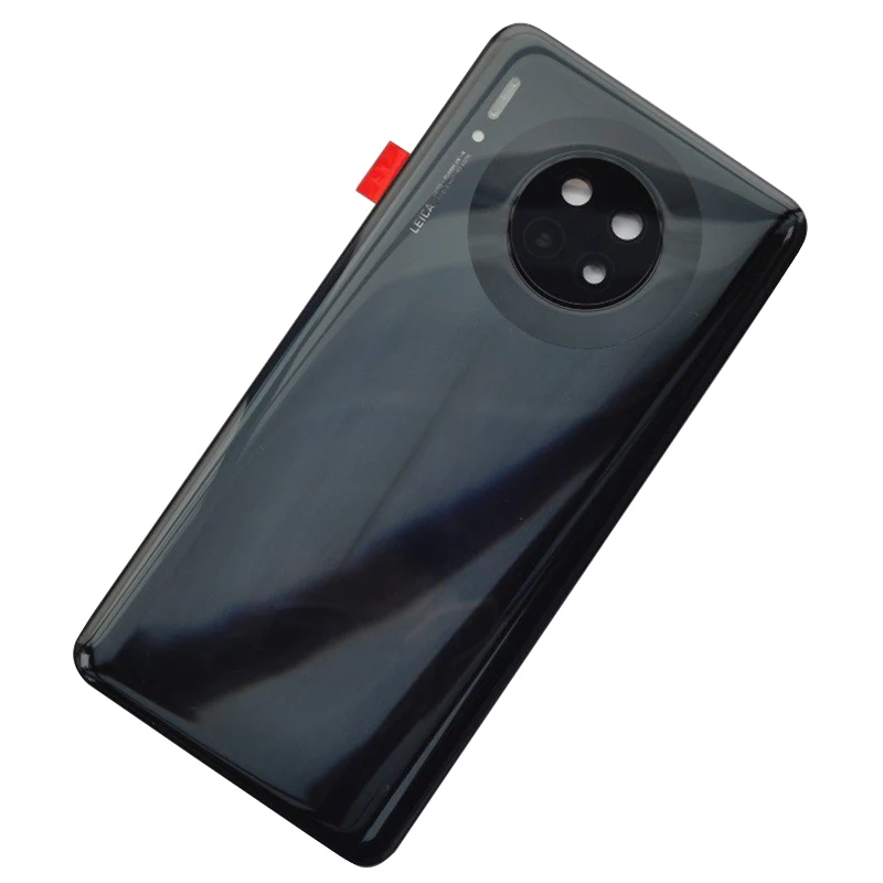 BINYEAE 3D стеклянный задний корпус крышка батареи для huawei mate 30 задний Чехол с объективом камеры+ логотип