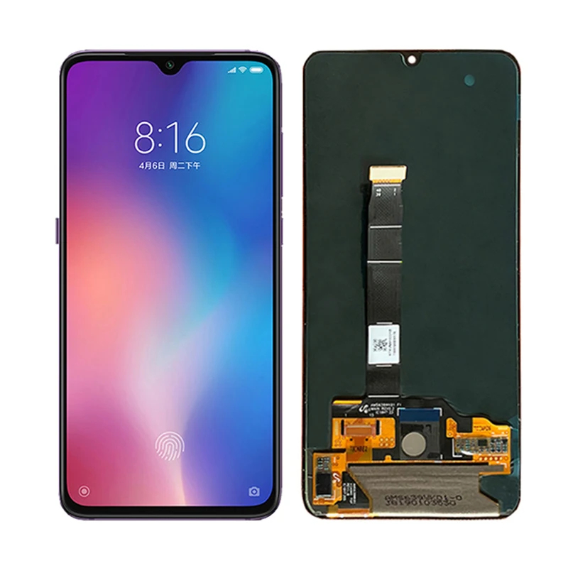 6,3" AMOLED дисплей для Xiao mi 9 Xiaomi mi 9 mi 9 ЖК-дисплей сенсорный экран дигитайзер стеклянная панель Замена с рамкой