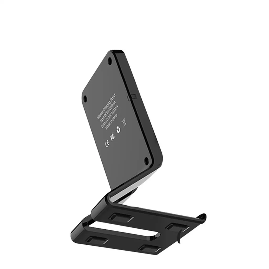 Ouhaobin Qi Беспроводное зарядное устройство Держатель для зарядки для samsung S10/S10 Plus для iPhone Быстрая зарядка подставка для мобильного телефона