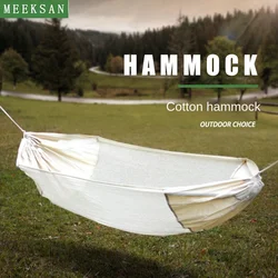 Hamac balançoire d'extérieur, chaise d'intérieur suspendue dortoir chambre à coucher, panier de couchage simple et Double pour adultes, filet Anti berceau 