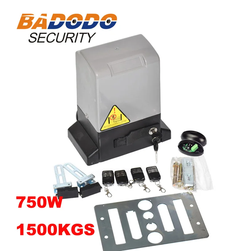 4keys y sensor Автоматические раздвижные ворота открывалка 1600lbs 2646lbs 3306lbs электрическое мощное оборудование дорожка подъездного пути двигатель безопасности комплект - Color: 4keys y sensor