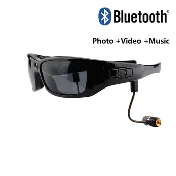 

HD Sunglasses Camera Stereo Bluetooth Camera Glasses Wide Angle 120 Degree 1080P Outdoor Sports Sunglasses Bluetooth V4.1