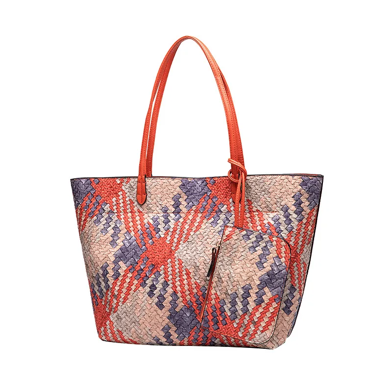 Composiet Tas 3 Stuks Set Vrouwen Handtas Tote Grote Size Boodschappentas Mode 2019 Casual Vrouwelijke Schoudertassen Kniited Kwaliteit Composiet Tas 3 Stuks Set Vrouwen Handtas Tote Grote Size Boodschappentas Mode 2019 Casual Vrouwelijke Schoudertassen Kniited Kwaliteit