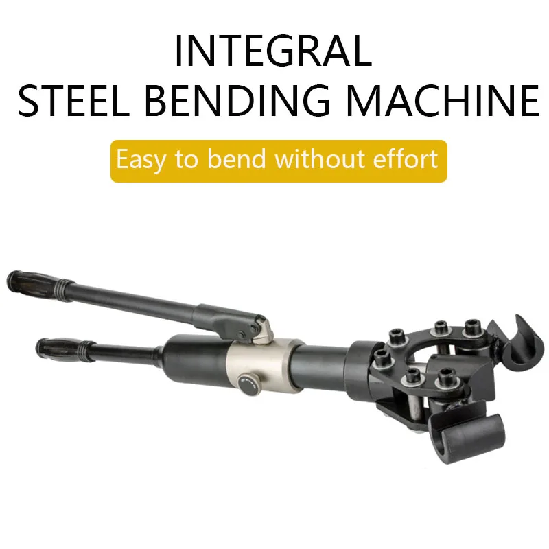 

Manual hydraulic steel bending machine electric handhold rebar round steel handhold bending machine bending hoop small